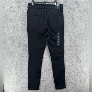J.Crew 9” Mid-Rise Skinny Black‎ Jeans Women’s Sz 27 New!